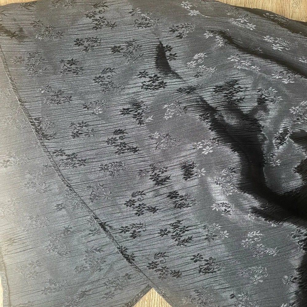 Free People Cha Cha Maxi Dress Black Boho Flutter Sleeve Open Back Sz S - Picture 7 of 8